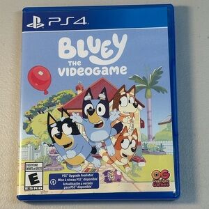 Sony PS4 Bluey The Videogame – Light Blue Cover